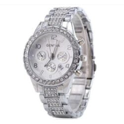 Geneva Bracelet Wristwatch For Ladies
