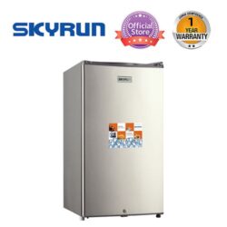 Skyrun 80L Single Door Anti-rust Fridge BCD-90J – INOX