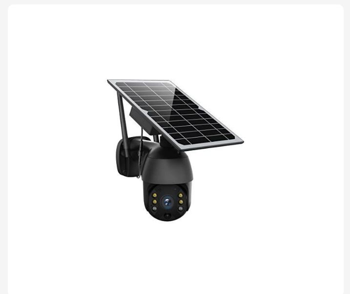 Rotational Solar Powered 4G Intelligent PTZ Wireless Camera