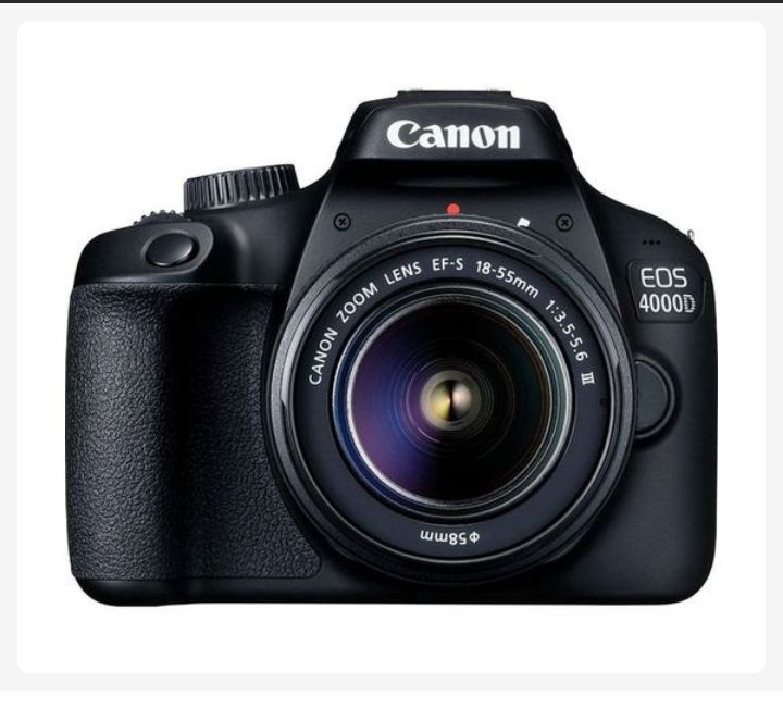 Canon EOS 4000D DLSR Camera 18-55mm lens