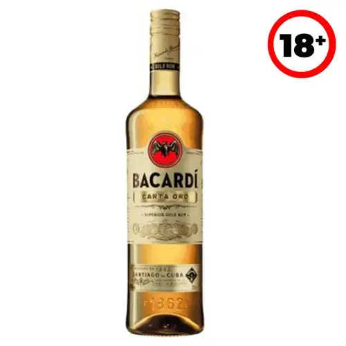 Bacardi Carta Oro Golden Rum 75cl