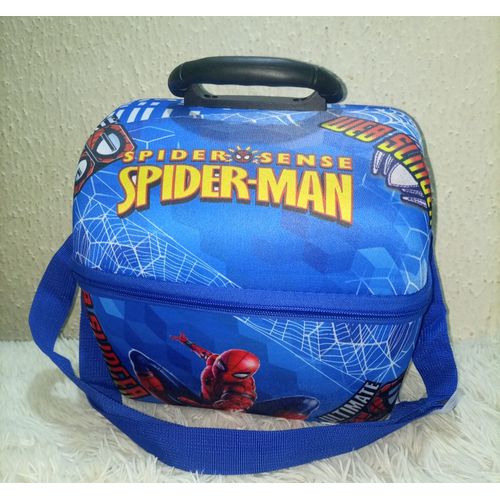 Back To School Children Lunch Bag-spiderman